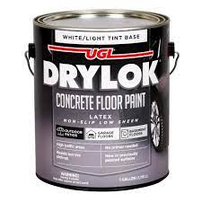 Garage floor paint options family handyman. Drylok 1 Gal White Tb Latex Concrete Floor Paint 21213 The Home Depot