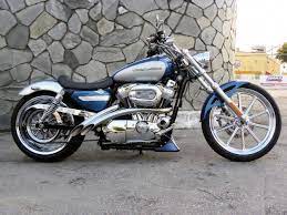 Vms Racing Steel 1 3 Inch Adjustable Rear Lowering Kit For 2005 2016 Harley Davidson Sportster Bik Harley Davidson Sportster Harley Classic Harley Davidson
