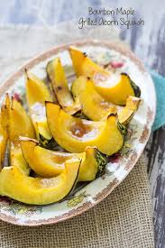 Bourbon Maple Grilled Acorn Squash Sidewalk Shoes Grilled Acorn Squash Acorn Squash Acorn Squash Recipes