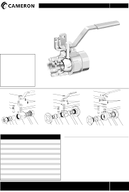 Graphic1 Wkm Dyna Seal 310c Three Piece Ball Valve Iom Dynaseal