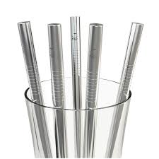 Generally, these types of reusable straws are made from silicone, glass, bamboo, and metal. Stainless Steel Reusable Straws Set Of 4 Life Changing Products