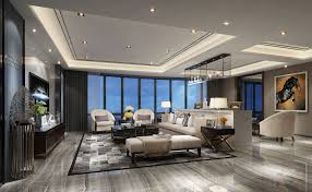 The recessed lights should be aligned and equally spaced across the ceiling. Recessed Downlights