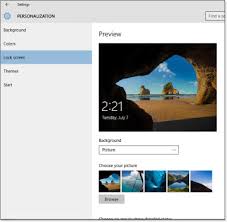 Customizing The Lock Screen Using The Windows 10 Interface Informit The setting for when the lock screen will come on is really the setting for when the screen saver comes on (with the checkbox to display logon thanks for the reply. customizing the lock screen using the
