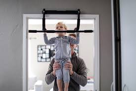 Develop the habit of performing 2 or 3 or 10 pull up or chin up repetitions every time you pass by and you'll develop upper body strength and. How Pull Up Bar Workouts Can Help You Get Fit For Cheap Cheapism Com
