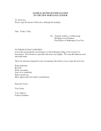 Writing a letter to explain any circumstances or situation is very important. 12 Sample Letter To Mortgage Underwriter Radaircars Com