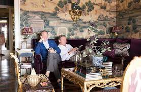 Inside The Stunning Home Of The Ultimate A List Decorator Happy 19th Anniversary Blue Decor Decor