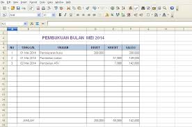 Transaksi ekstern, adalah transaksi yang terjadi dengan pihak di luar perusahaan. Contoh Pembukuan Sederhana Dengan Excel