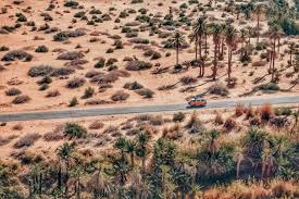 The dunes visible from space in the background. Algeria Sahara Trip 11 Great Sahara Desert Spots In Algeria