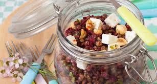 10 Recettes De Salade De Lentilles Pour Des Dejeuners Equilibres Et Complets 9 Photos Salade De Lentilles Recette Salade Lentilles Lentilles