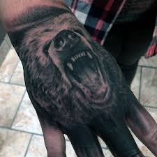 Skulls tattoos are known to represent death or a variation of an ending, whether it has already happened or it's bound to happen. Bear Tattoos For Men Black Bear Tattoo Bear Tattoos Hand Tattoos