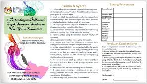 Senarai 15 pantun untuk cikgu sempena hari guru. E Pertandingan Deklamasi Sajak Sempena Sambutan Hari Guru Tahun 2020 Terbuka Keada Semua Warga Pendidikan Pegawai Di Bahagian Pejabat Pendidikan Daerah Dan Guru Guru Di Sekolah Kpm Sila Hantar Penyertaan Sebelum 16 Jun Sektor