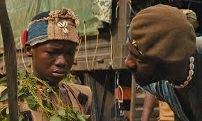 Perhaps it has something to do with the commandant (idris elba), the leader of a makeshift battalion fighting on behalf of supreme commander dada goodblood's ndf in an unnamed west african country. Beasts Of No Nation Review Idris Elba Rules In Netflix S Impressive Move Into Movies Beasts Of No Nation The Guardian