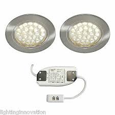 4.7 out of 5 stars. 2 X Recessed Led Cabinet Light Kitchen Under Cupboard Display Shelf Warm White 5060460397725 Ebay
