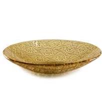 Amber Retro Dish