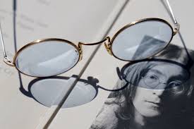 Blue-tinted glasses given by John Lennon to be auctioned with Abbey Road  photos