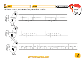 Sekarang kami mahu berikan kepada anda semua latihan menulis nombor prasekolah tema ninja 123. Latihan Matematik Nombor 1 Hingga 50 Ppki Dan Prasekolah Kitpramenulis