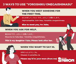 How do you say hi in japanese. When And How To Use Yoroshiku Onegaishimasu Go Go Nihon