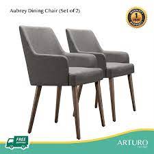 Going green on sale now limited time offers online & in store collected & cohesive collection refined dining space fall asleep comfortably. Arturo Aubrey Dining Chairs Set Of 2 Fabric Chairs Solid Wood Chairs Arm Chair Dining Chair With Arm Rest Free Shipping To West Malaysia Building Materials Online