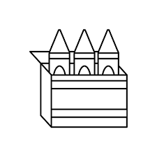 Learn a few shapes a day until your child learns all of them. Coloring Crayon Box Drawing Drawing With Crayons
