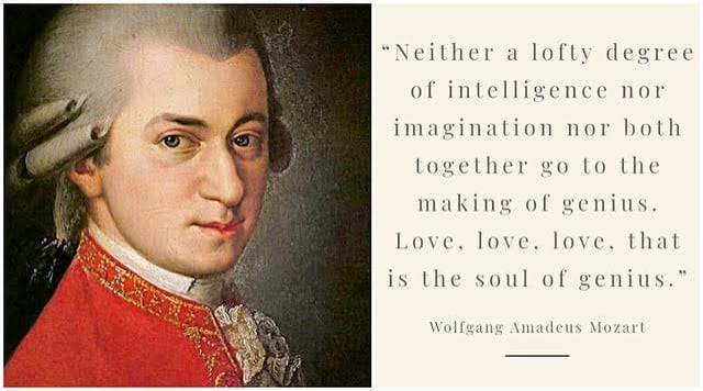 Love, Love, Love - Mozart (1080x720) : r/QuotesPorn
