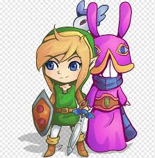 The Legend of Zelda: A Link Between Worlds Yaoi Illustration Chibi, legend  of zelda link and navi, purple, mammal, chibi png | PNGWing