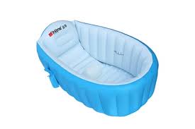 Autres Jeux Creatifs Aucune Baignoire Gonflable Pour Bebe Nouveau Ne Piscine Antiderapante Pliable Bleu Darty