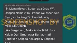 Setelah mengklik bagian undang via tautan. Cek Fakta Beredar Link Undangan Grup Whatsapp Isis Benarkah