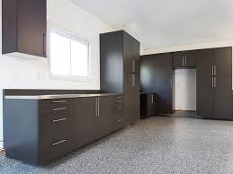 At the middle of the wall. Black Garage Cabinets And Epoxy Floor Modern Garage Other By Tailored Living Of Des Moines And Ames Houzz Uk