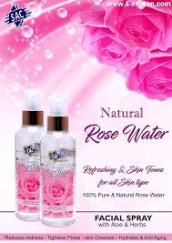 Sac Rose Water Spray Skin Cleanser Products Honey Cosmetics Natural Rose Water