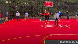 Lamelo lafrance ball is an american professional basketball player who last played for the illawarra hawks of the australian national baske. Atlanta Hawks Open Basketball Court Game Room In Cobb