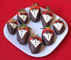 Tuxedo Strawberries Chocolate Covered Strawberries Strawberry Recipes Tuxedo Strawberries