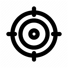 Bullseye Charts Focus Goals Objective Strategy Target Icon Download On Iconfinder Icon All Icon Line Icon