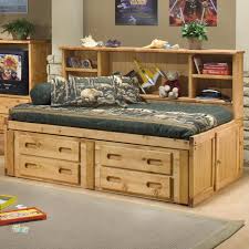 This captain bed frame blends timeless classic and bold modern styles. Trendwood Bunkhouse Full Cheyenne Captain S Bed With Trundle Conlin S Furniture Captain S Beds