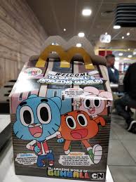 Mcdonalds happy meal spielzeug gute gebrauchte denken sie daran, dass es, ist ein gebrauchtes spielzeug so, kann kleine abnutzung durch normales spiel zeigen, wie kratzer, abschürfungen, flecken schälen von aufklebern müssen gereinigt werden peeling der farbe verkauft. Regularcapital Auf Twitter Theamazingworldofgumball Mcdonald S Happy Meal Box Art And Penny Fitzgerald Shell Toy