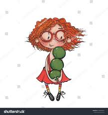 During the entire anime, the spike can easily be spotted by his unique hairstyle. Girl Cartoon Characters With Glasses And Curly Hair