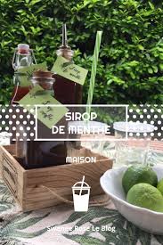Sirop De Menthe Fraiche Bio Fait Maison Un Regal 100 Naturel Sirop De Menthe Menthe Menthe Fraiche