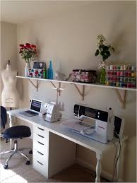 A big, spacious desk is just what you need to fit all your crafting tools and supplies. Small Sewing Room Layout Ideas Novocom Top