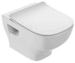 Cuvette suspendue compacte sans bride. Wc Suspendu Struktura Jacob Delafon