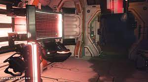 Found Derelict Freighter With Minimal Enemies Loads Of Loot A Bunch Of Upgrade Modules A Couple Of Bp S And Even A Ship In The Loading Dock Enjoy Nmscoordinateexchange