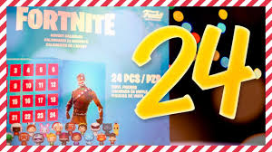 Original fortnite advent calendar as described and of good quality. Fortnite Vinyl Figures Advent Calendar Door 24 Calendar Opening Day 24 Youtube