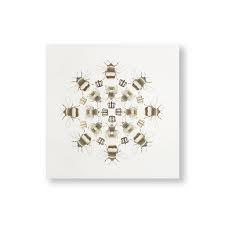 Honey bees are among the most common type of flying insect to nest inside a structure's walls. Beautiful Bees Printed Canvas Wall Art