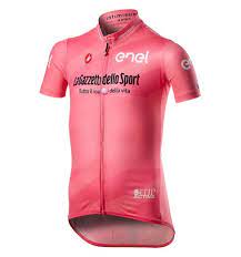 The slightly darker shaded diagonals make reference to the trophy. Giro D Italia Kids Cycling Jersey 2020 Cycles Et Sports