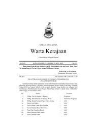 Jabatan hal ehwal agama islam negeri sabah. Warta Kerajaan Sabah