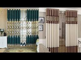 Dining room in classic style. Stylish Modern Curtain Design For Living Room Youtube