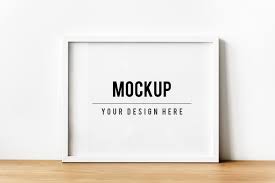 5 7 White Wood Frame Mockupdigital Photostyled Etsy In 2020 Frame Mockup Free Frame Mockups Frame