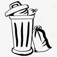 Nos coups de coeur sur les routes de france. Black And White Trash Bin Clipart Black Trash Can Flat Png Transparent Clipart Image And Psd File For Free Download