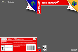 Color may vary from that shown in photo. Nintendo 64 Cover Template By Etschannel On Deviantart