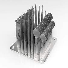 3d Systems Releases A New Metal 3d Printed Flatware Collection 3dprint Com The Voice Of 3d Printing Additive Manufacturing Prints Metal 3d Printing
