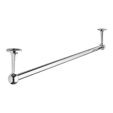 600 Mm Chrome Finish Suspended Tube Kit With Support Arms