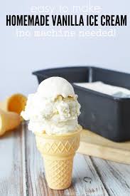 Homemade vanilla ice cream recipes for ice cream makers. Easy Homemade Vanilla Ice Cream Recipe Easy Vanilla Ice Cream Recipe